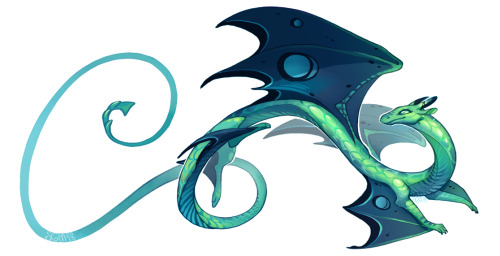 cloudedart:  Some doodling…one of my noodles from FR.