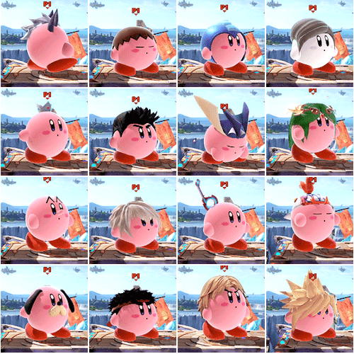 mekkkatokki:Kirby + Base Roster Copy Ability