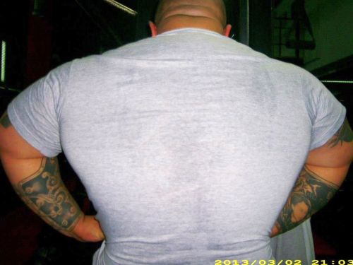 musclechub: hossnyc:SOLID Nice chest!