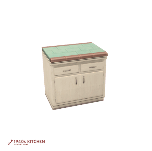 CENTURY HOME: 1940's Kitchen Set ☕