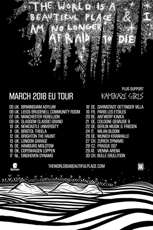 ICYMI- we just announced Kamikaze Girls will be joining us on our EU tour this March! Tickets at the