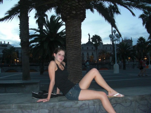 pinkmeth4:  Anja, 24, of Munich Germany is a fuck hole for public use. This cum dump loves gang bang