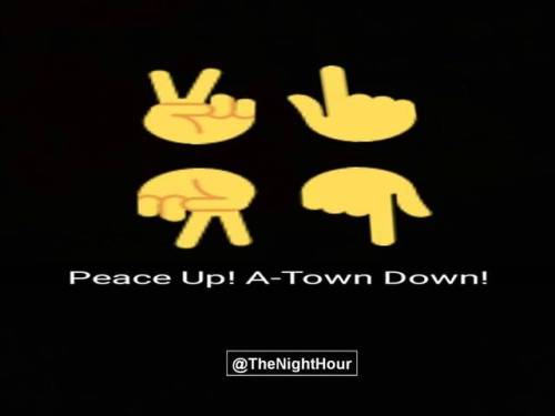 Peace Up! A-Town Down! #Yeah #Usher #Confessions #LilJon #Ludacris #Music #Art #HipHopLyrics #Snapch