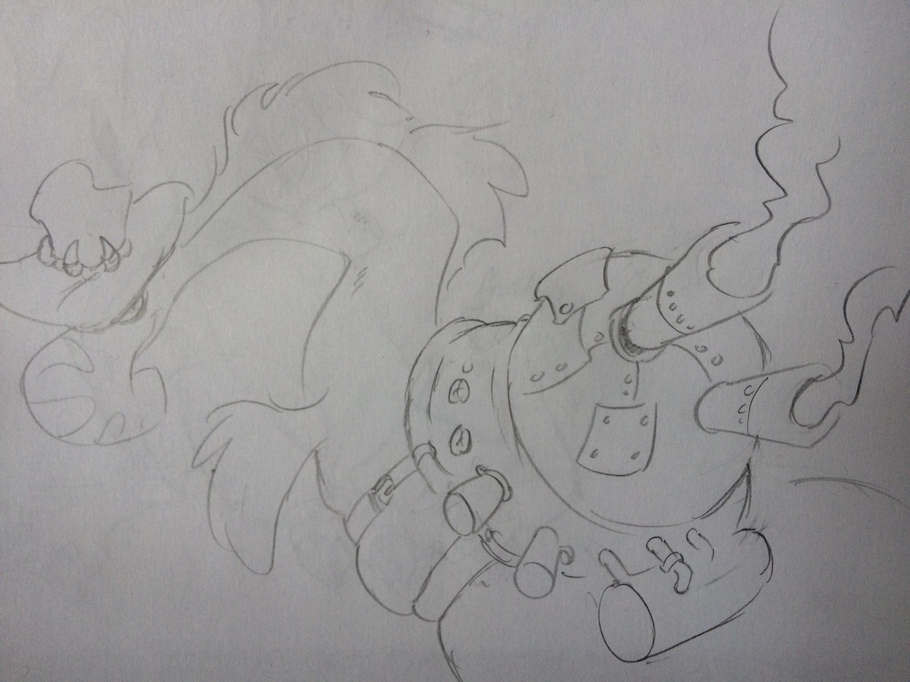 Doodles from the past few weeks.