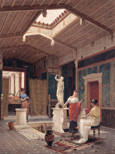 howpeoplelived:  The Ancient Roman Atrium Ancient Rome’s well-to-do owned sprawling homes (known as 