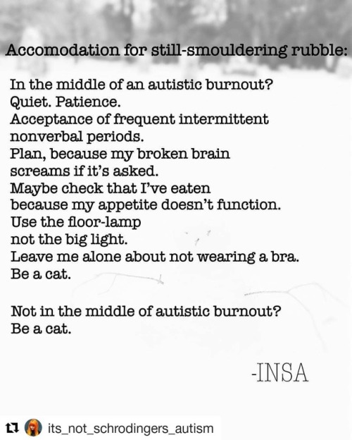 #Repost @its_not_schrodingers_autism (@get_repost)・・・Day 17: Accommodations. It’s better for both of