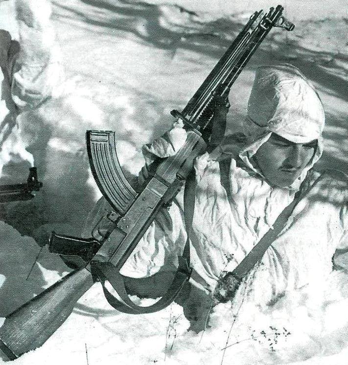 Eastern Bloc militaries — Yugoslav soldier on winter warfare gear.