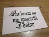 theshitpostcalligrapher:griefphemerate:She lorem on my ipsum til I dolor