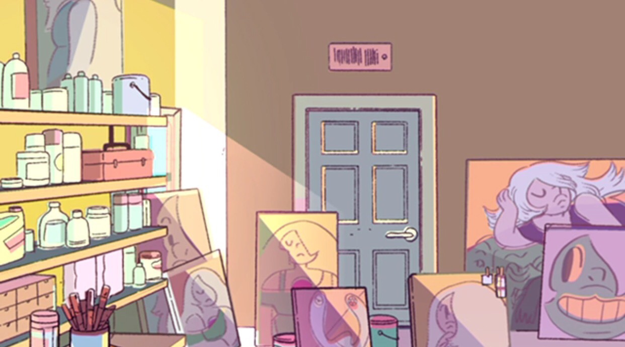 theawesomeadventurer:  all the art of Amethyst from the Onion preview  &gt; .&lt;