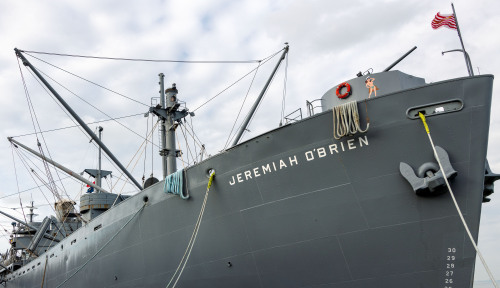 SS Jeremiah O'Brien.  Liberty ship built during World War II and named after the American Revolution