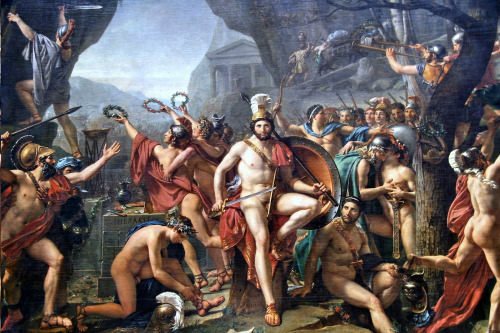 Leonidas at Thermopylae by Jacques-Louis David