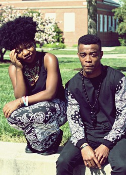 blackfashion:  Me &amp; my Lady on her Birthday. Instagram @ of_mic_n_men 