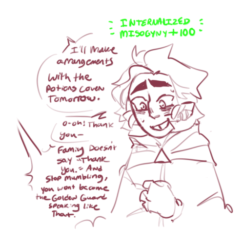 Hunter Being Transmasc Doesnt Make Sense Because Caleb Was- Okay But Consider THIS. Grimwalker Logic.