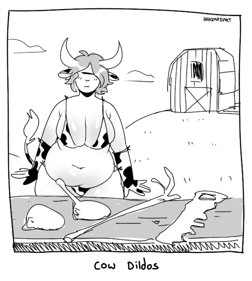 timefortigers:everybodys been drawing big titty sexy cow girls because its the year of the ox so i t