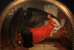 mortem-et-necromantia:Marianne Stokes - Death and the Maiden.