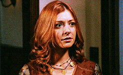 buffygif:  Willow: There’s a simple answer to this. Just think about who loves