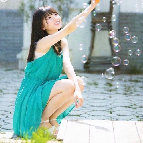 nogizaka-keyaki: おはようサン♪( ´▽｀) #齋藤飛鳥 #乃木坂46 #21thセンター #あしゅ #nogizaka46 #girl #summer reblogged
