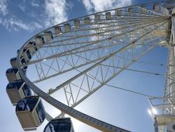 at The Seattle Great Wheel At Pier 57