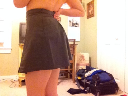 lapetitefillesexuelle:  Look what I bought.  And please excuse my messy room, packing for senior year.