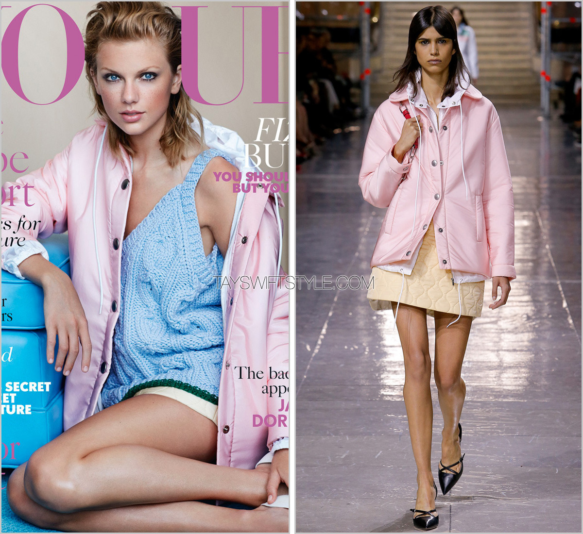 Taylor Swift Style — Vogue  September 2019 Gucci Fall 2019 blazer