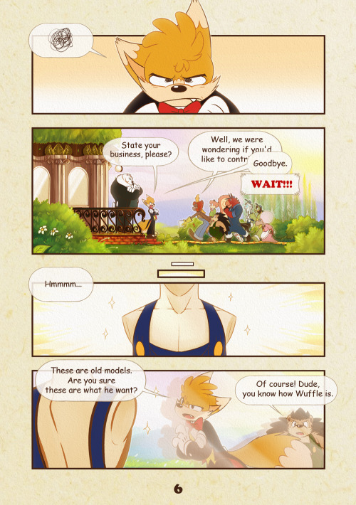 wufflecomic: Wuffle Comics in “The New Overalls” Now the episode is completed, it’