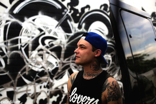 ex0rdiium:  Ahren Stringer | The Amity Affliction. edit by me photo by joel birch 