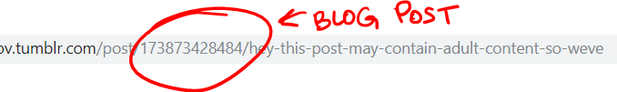 earsplittingtrumpet:  thechekhov:   How to Appeal for blog posts you can’t reach This was probably already covered, but just in case people are still struggling with this, here’s some tips on how to go in and clean up the mess made by the incompetent