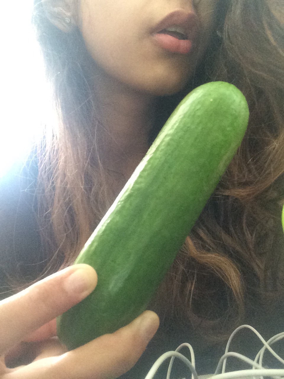 sanyax2:  I wonder what the men in the super market kept staring at… Can’t a