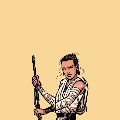 ahskatno:rey of jakku (ft. bb8)