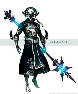 meninfantasyart:  Aleph, First of the Prometheans