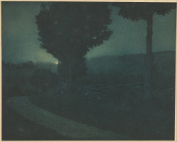 Edward Steichen, Road into the Valley (Moonrise) 1904