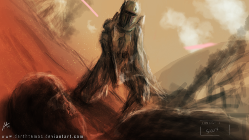 darthluminescent:Episode VII Fan Concept Art // by DarthTemoc