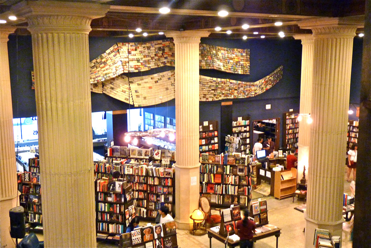 hands-in-the-air:  The Last Bookstore in downtown L.A., California’s largest independent