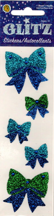 2000s Sandylion Glitz Bow Sticker Sheetfrom my personal collection