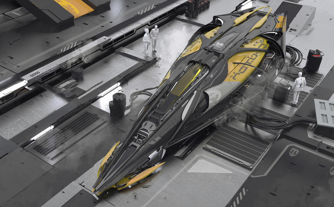 this-is-cool: Superb Science fiction and Star Citizen themed creations by Sarah MCculloch