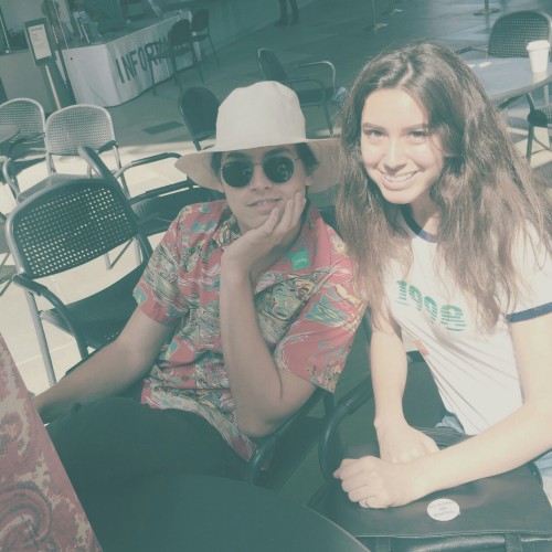 sprousetwinsblog:  Cole and a fan