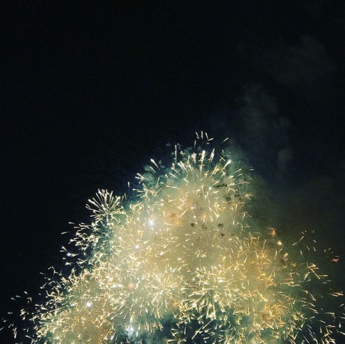 I went to a fireworks display