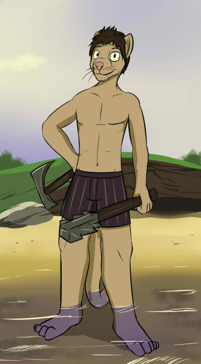 My khajiit character washed up on the shore of a beach and helped out the crew from a wrecked ship all in his boxers.  Someday he’ll find a pair of pants that fit. It’s just my opinion, but the dropping you off at the first major city to