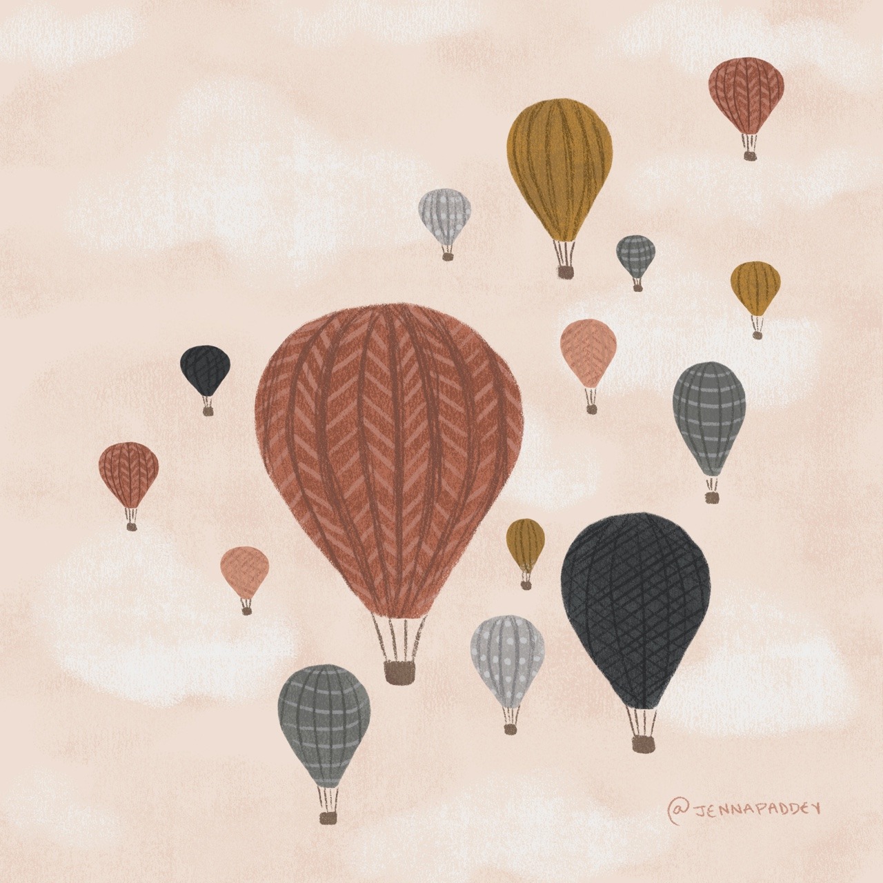 Jenna Paddey Art — Forgot to post this here so BALLOONS