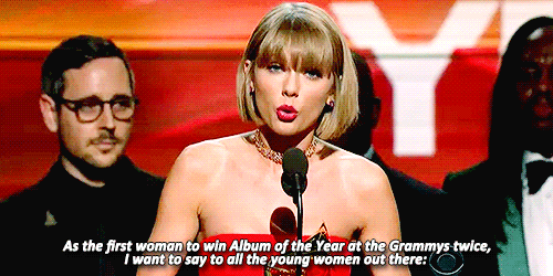 kalriekloss:Taylor Swift’s message to all young women