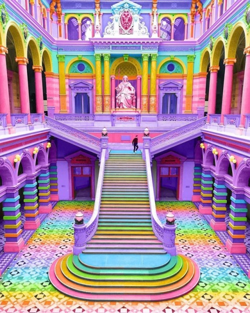 veryprivateart:Photo based digital art by Ramzy Masri aka Space Ram Teen Girl at Heart, Rainbow Witc