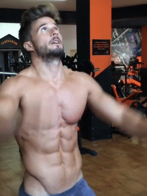 shreddedgifs:perfect V-lines Antonio Pozo