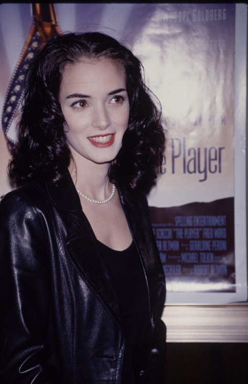 Winona Ryder, 1992 The Player&quot; Premiere