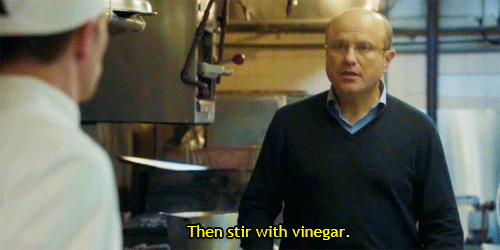 gauna-03:k2merc:He’s cooking for his sweet baby!Can’t be sure if Chef Ramsay is scared of Elias… XD