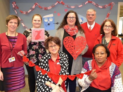 Today is Wear Red Day in support of women’s heart health. Join the staff at West Cobb Regional