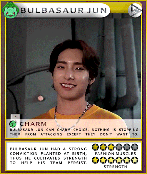 Park Junhee As Pokemon Even Tho He Is A Case Of A Childhood Spent Wrong Because He Never Watched It According
