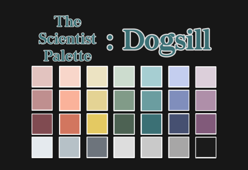 Twelve Dogsill Hairs in The Scientist Palette28 add-on colors in my Scientist PaletteMeshes are requ