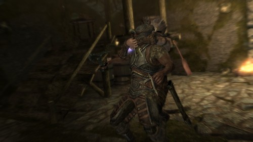 sturmtruppen:  Considering that this came at the end of a fifteen minute fight between myself and this Bandit Chief and his two Thugs inside the room I’d say this was the most rewarding use of cinematic kills yet.
