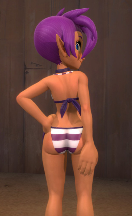 Porn Pics arantix: Bikini photo session Shantae In