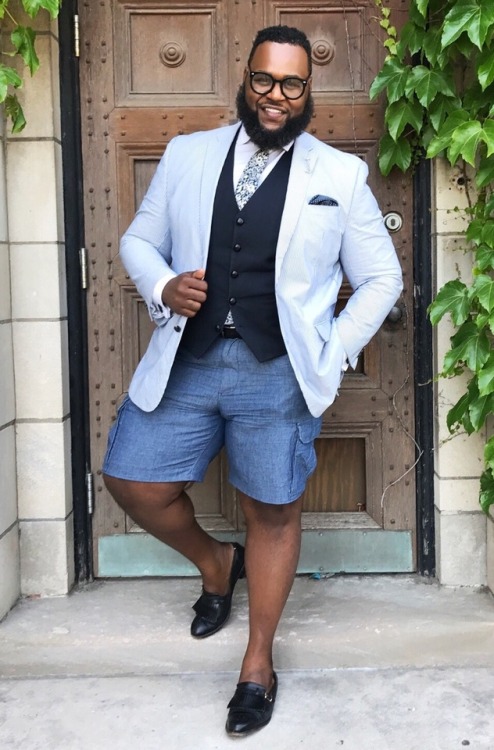 |A Big &amp; Tall/Plus Male Style Inspiration|“Live Big, Dress Big, &amp; Leave a Bi